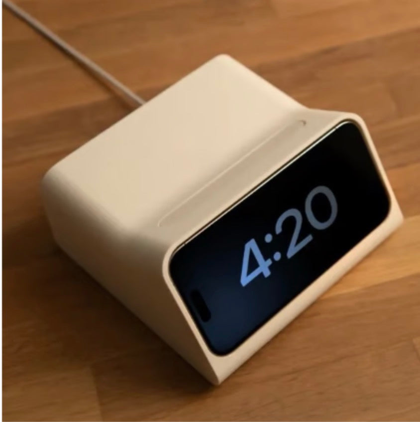MagSafe Compatible iPhone StandBy Charging Dock Stand White
